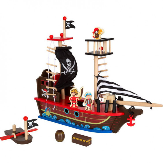 Barco de Pirata de Madera