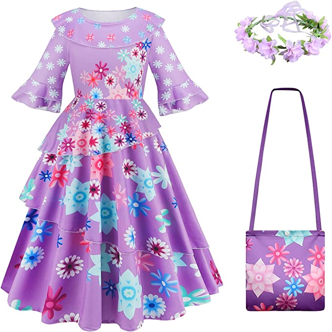 Disfraz Encanto Isabella con Accesorios (3-4)
